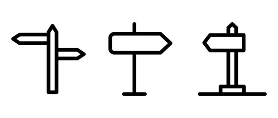 sign board icon or logo isolated sign symbol vector illustration - high quality black style vector icons
