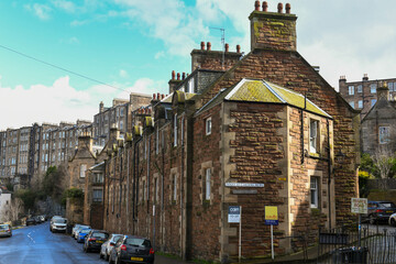 View at Dean village on Edinburgh in Scotland - 780449483