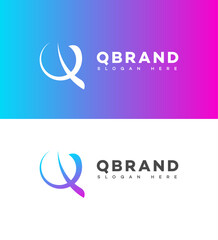 Q Letter Logo Icon Brand Identity Sign, Q Letter Symbol Template 