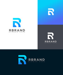 R Letter Logo Icon Brand Identity Sign, R Letter Symbol Template 