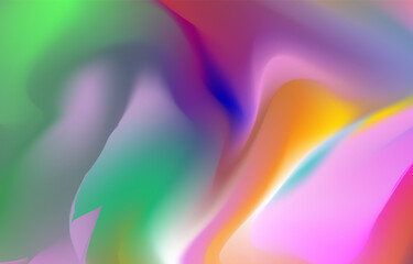 abstract colorful background with waves