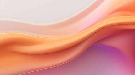 Radiant Gradient Waves - Soft Fluid Movement in Vibrant Colors for a Captivating Futuristic Aesthetic description:This stunning image showcases a