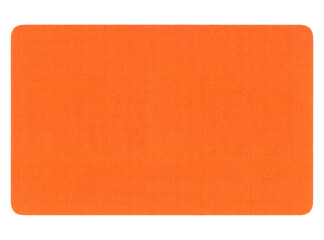 blank orange tag label transparent PNG