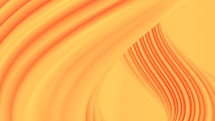 Gradient Burnt Orange Abstract Curved Paper Background Design