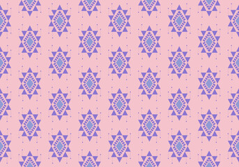 backgroundIkat Flower Pattern Ethnic Geometric native tribal boho motif aztec textile fabric carpet mandalas African