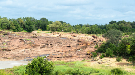 Red Rocks Lookout, rivière Shingwedzi, Parc national Kruger, Afrique du Sud