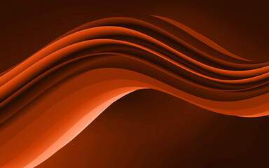 Burnt Orange Abstract Creative Background Design