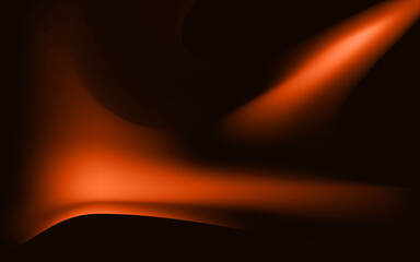 Burnt Orange Abstract Creative Background Design