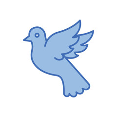 Dove vector icon