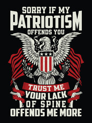 Proud USA army t-shirt vector template design with vintage usa grunge flag design. Veteran remember and honor design, solder hero t-shirt designs.
