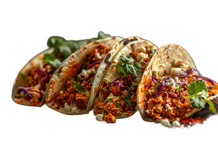 Mexican woman hands preparing chilaquiles with red sauce and eating traditional mexican food for breakfast in Mexico Latin America