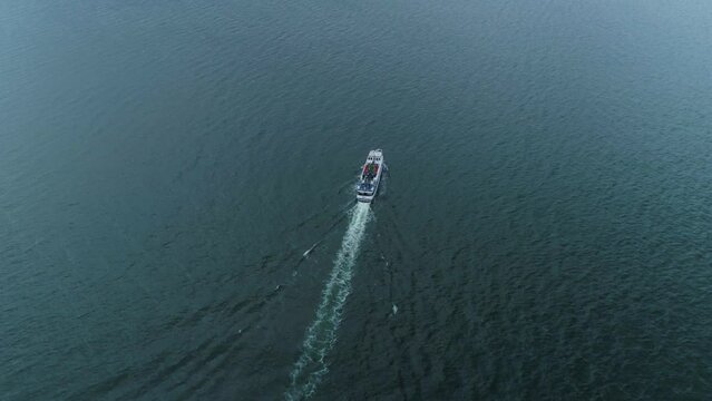 Ship Hel Aerial Statek Morze Baltyckie View Poland