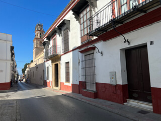 Street in the city Sanlucar de Barrameda