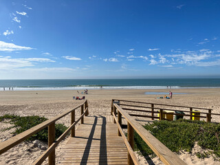 Obraz premium Beach around Chipiona