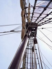 The Galleon Andalusia (El Galeón Andalucía), the reproduction of a 17th century Spanish galleon...