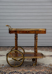 old furniture antiques rarity wood metal varnish