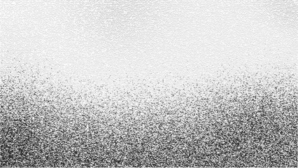 Grain noise texture. Grit sand noise overlay background. Gradient halftone vector texture. Halftone dot and spray effects.