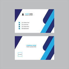 Modern business card design template