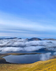 
Färöer Inseln, Faroe Islands, Slaettaratindur Wanderung, sheep, Lake, Landschaften, Landscapes, Mountains, Berge, Nord Atlantik, North Atlantic, Roads, Waterfall, Wasserfall, Bach, Fluss, Ocean, Epic