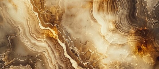 Earthen Splendor: Luxurious Marble Texture in Warm Tones Generative AI - obrazy, fototapety, plakaty