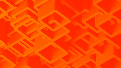 Gradient Easy Orange Abstract Fog Background Design