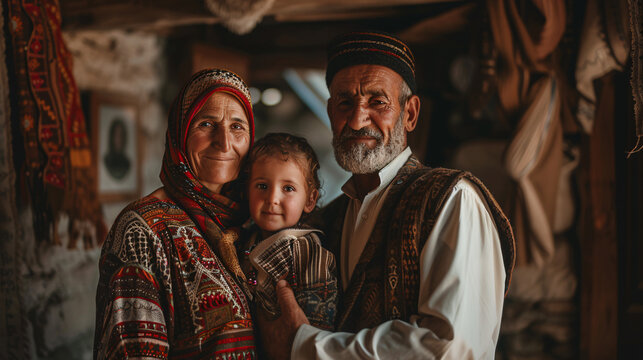albanian family photo