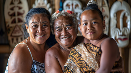 samoan family photo