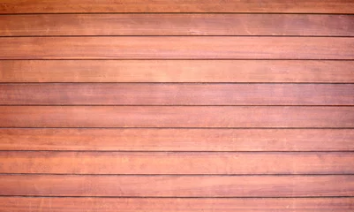 Deurstickers Wooden wall texture for background. © Bowonpat