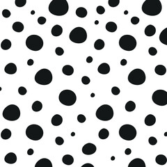 Abstract Organic Circles Pattern