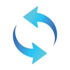 Cycle Arrows Gradient