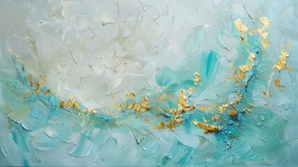 abstract blu with golden lines background.