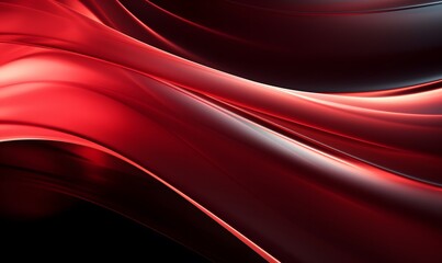 minimal dark background, extreme closeup, macroscopic refractive red light leaks - obrazy, fototapety, plakaty