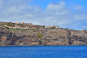 Fototapeta premium La Gomera, Canary Islands - march 15 2024 : San Sebastian de la Gomera