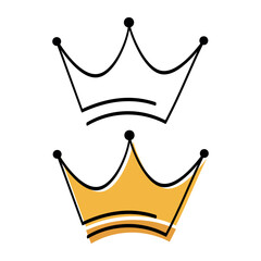 Hand Drawn Crowns