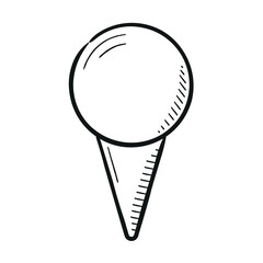 Hand Drawn Location Pin Pointer