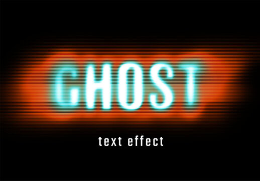 Ghost Text Effect
