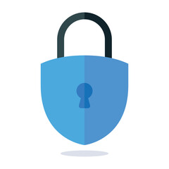 Padlock Shield Half Shadow