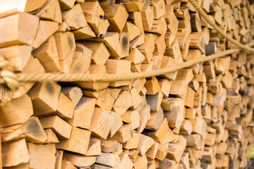 Storing a large amount of firewood