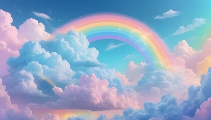 Shiny marble sky. Fairy fantasy skies, pastel colorful sparkles and fabulous dream sky vector...