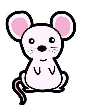 mice cartoon vector style motion