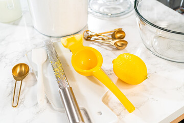 Crafting Lemon, Blueberry, and Vanilla Bundt Cakes