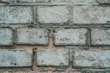 Close-Up of a Brick Wall With Individual Bricks