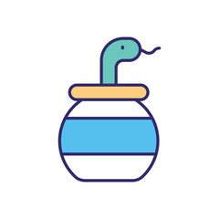 Snake vector icon