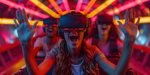 Exciting Virtual Reality Roller Coaster Experience