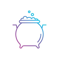 Cauldron vector icon