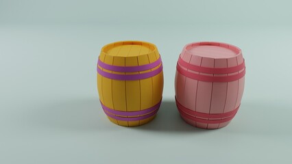 Dual Dynamics: The Golden Barrels and the Purple Bands