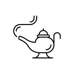 Magic Lamp vector icon