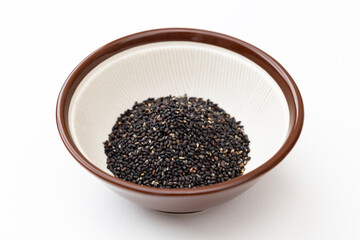 すり鉢と黒胡麻