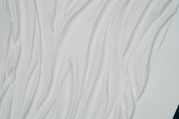 Close-Up of White Marble SurfaceClose up of a textured drawing, Wavy  Design made of structure...