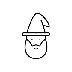 Wizard vector icon